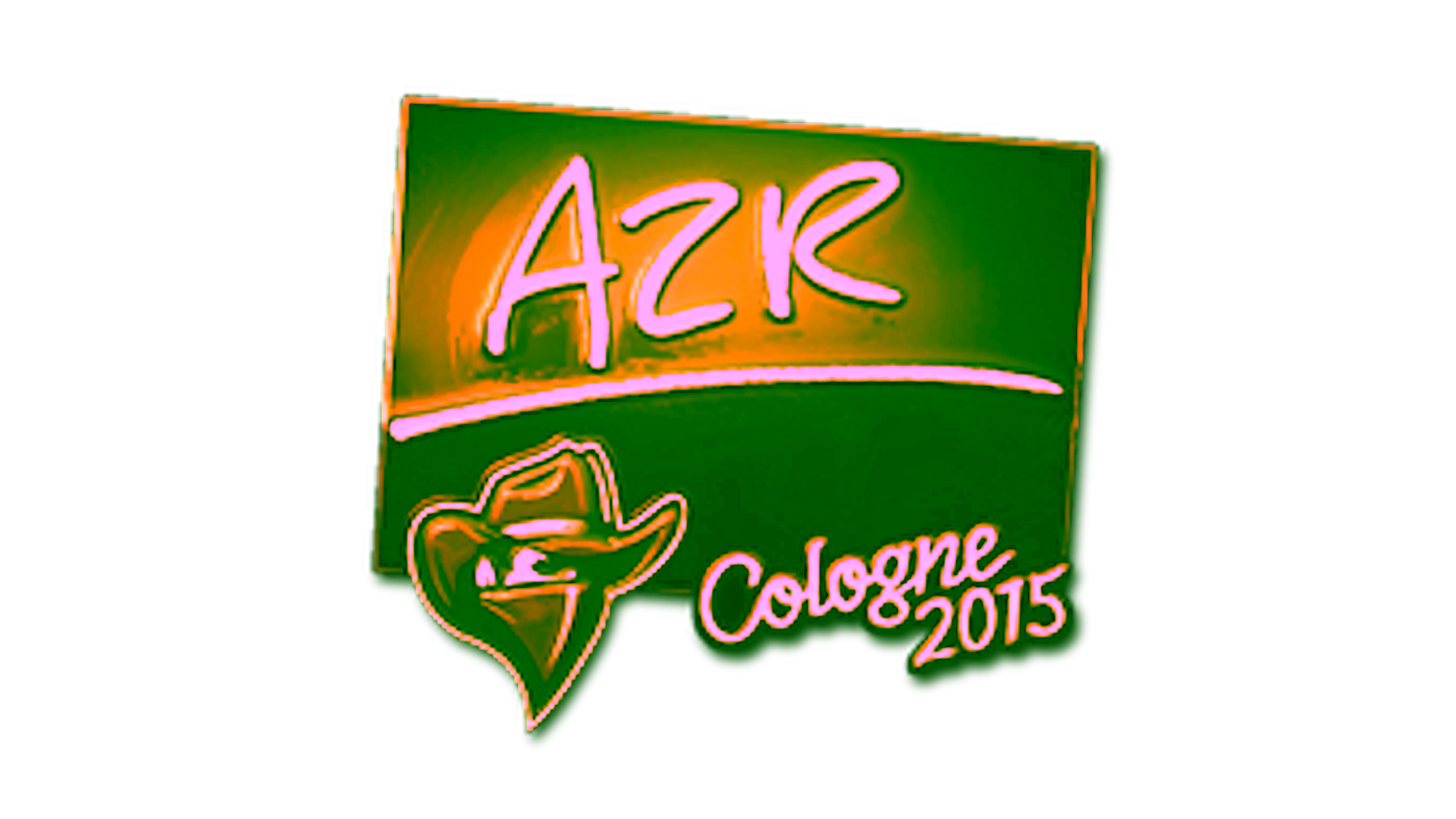 Visar för Sticker | AZR (Gold) | Cologne 2015