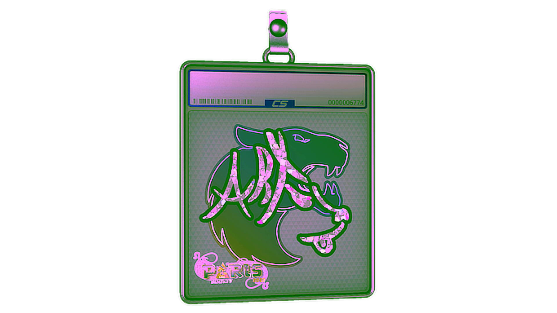 Display for Sticker Slab | arT (Glitter) | Paris 2023