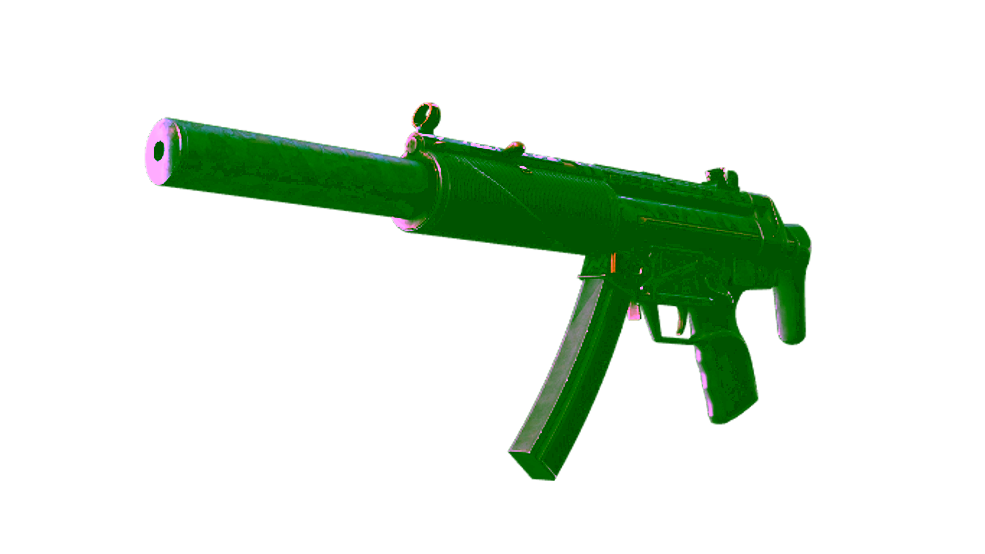 Дисплей для StatTrak™ MP5-SD | Acid Wash (Field-Tested)