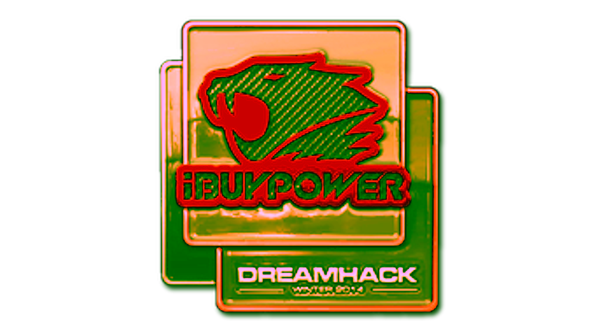 Exibição para Sticker | iBUYPOWER (Gold) | DreamHack 2014