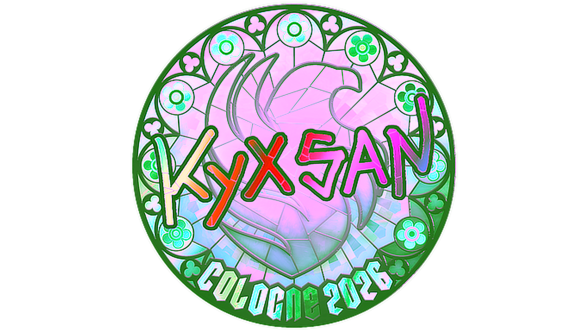 Affichage pour Sticker | kyxsan (Holo) | Cologne 2026