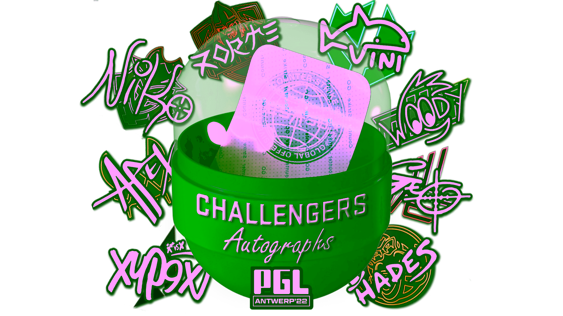 Mostrar para Antwerp 2022 Challengers Autograph Capsule