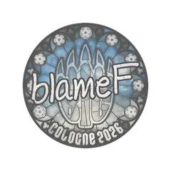 Sticker blameF Cologne 2026