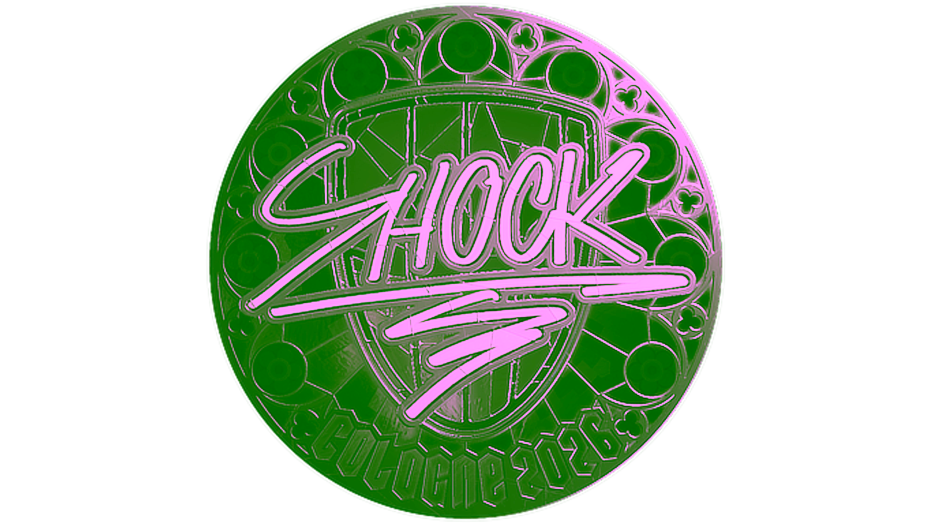 Display for Sticker | SHOCK (Foil) | Cologne 2026
