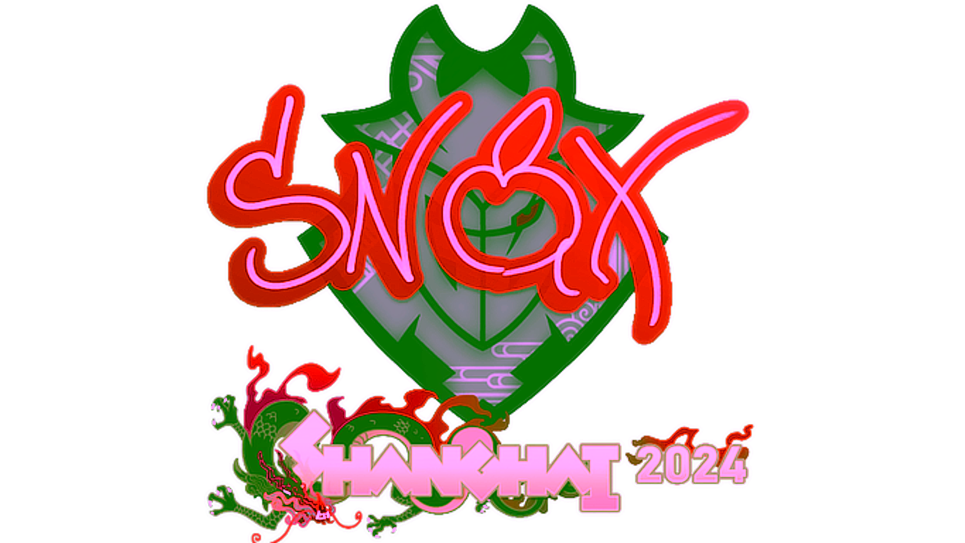 Anzeige für Sticker | Snax | Shanghai 2024