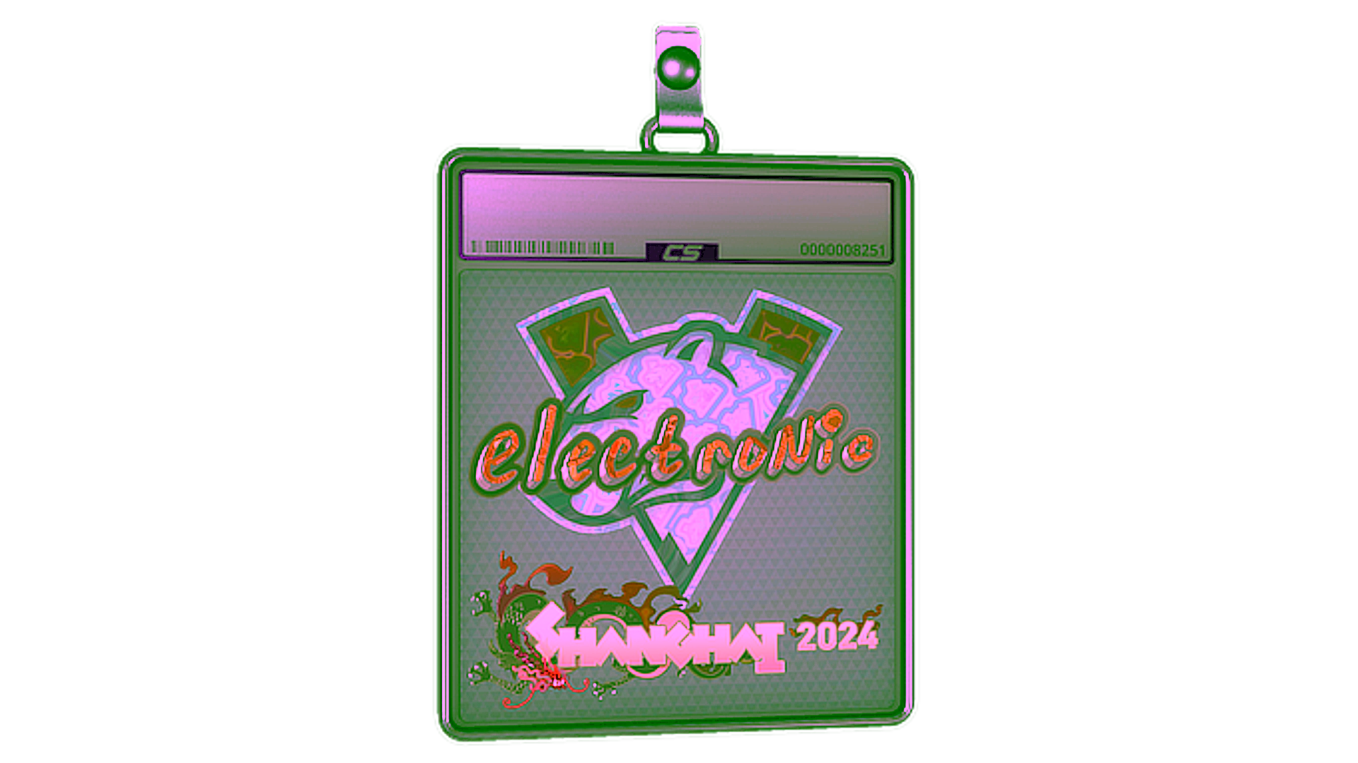 Display for Sticker Slab | electronic (Holo) | Shanghai 2024