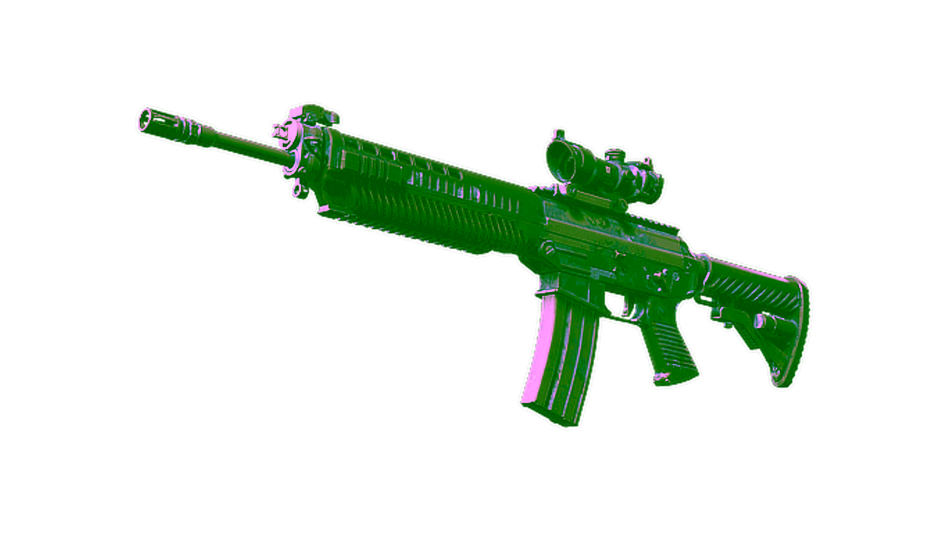 Display for Souvenir SG 553 | Night Camo (Battle-Scarred)