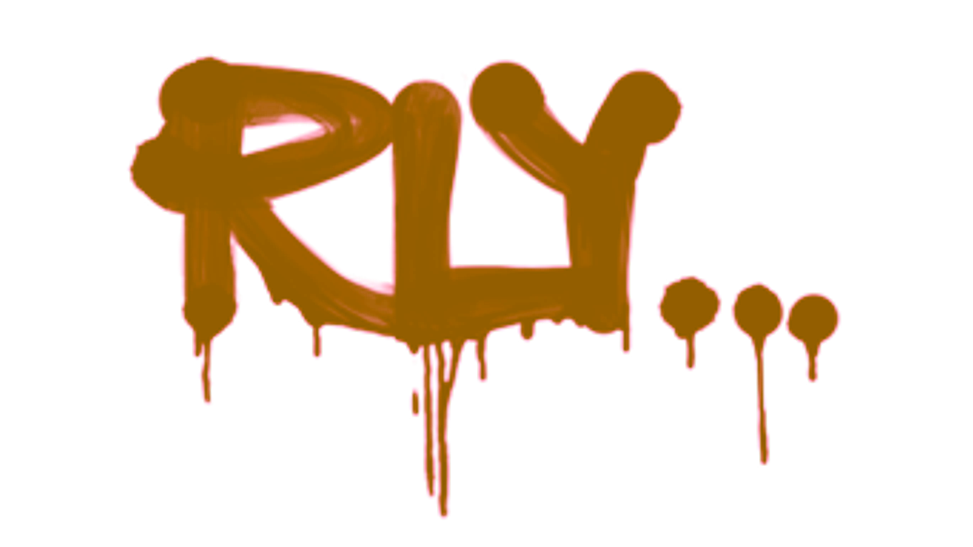 Display for Sealed Graffiti | Rly (Tiger Orange)