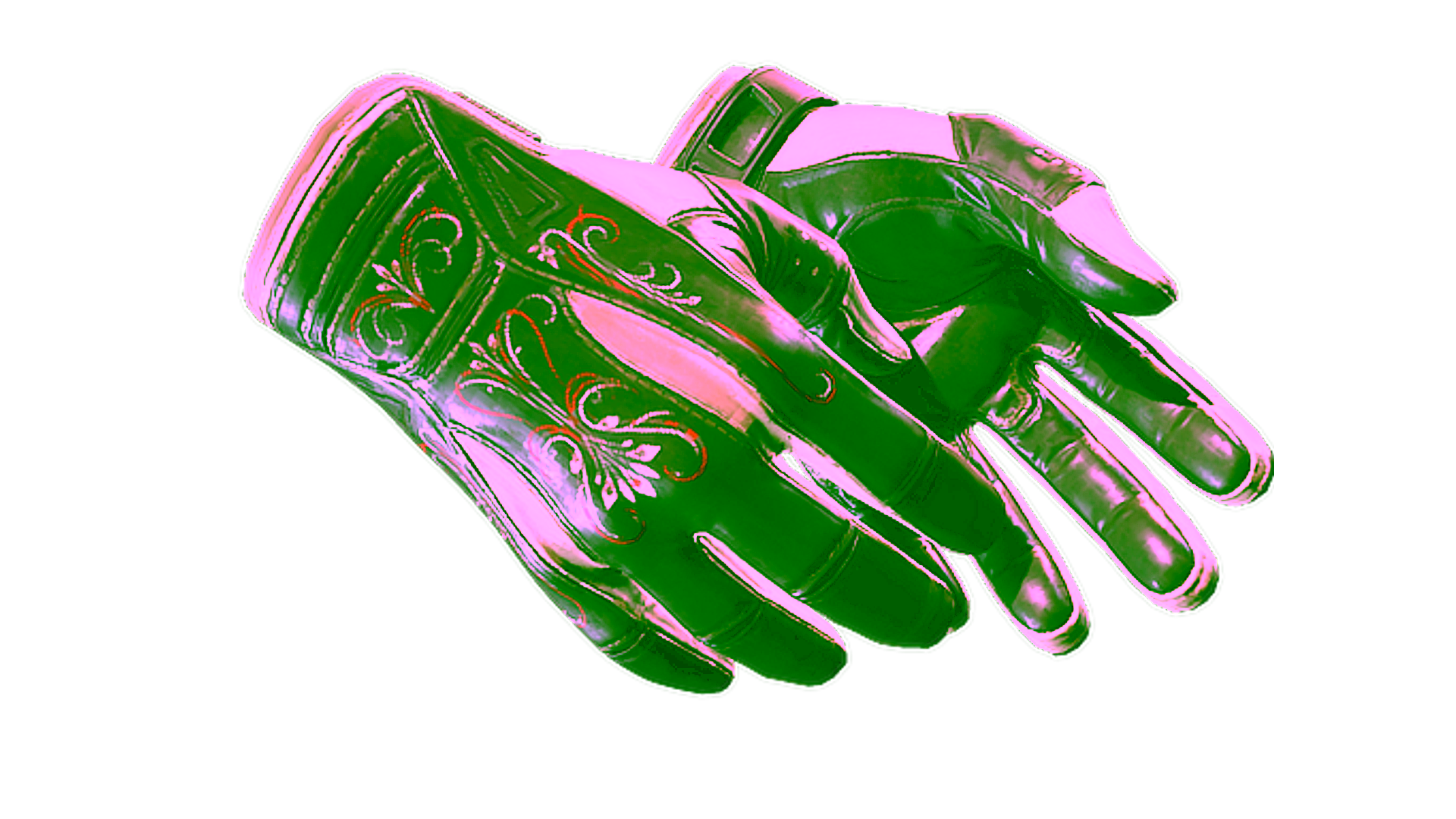 Display for ★ Sport Gloves | Creme Pinstripe (Minimal Wear)