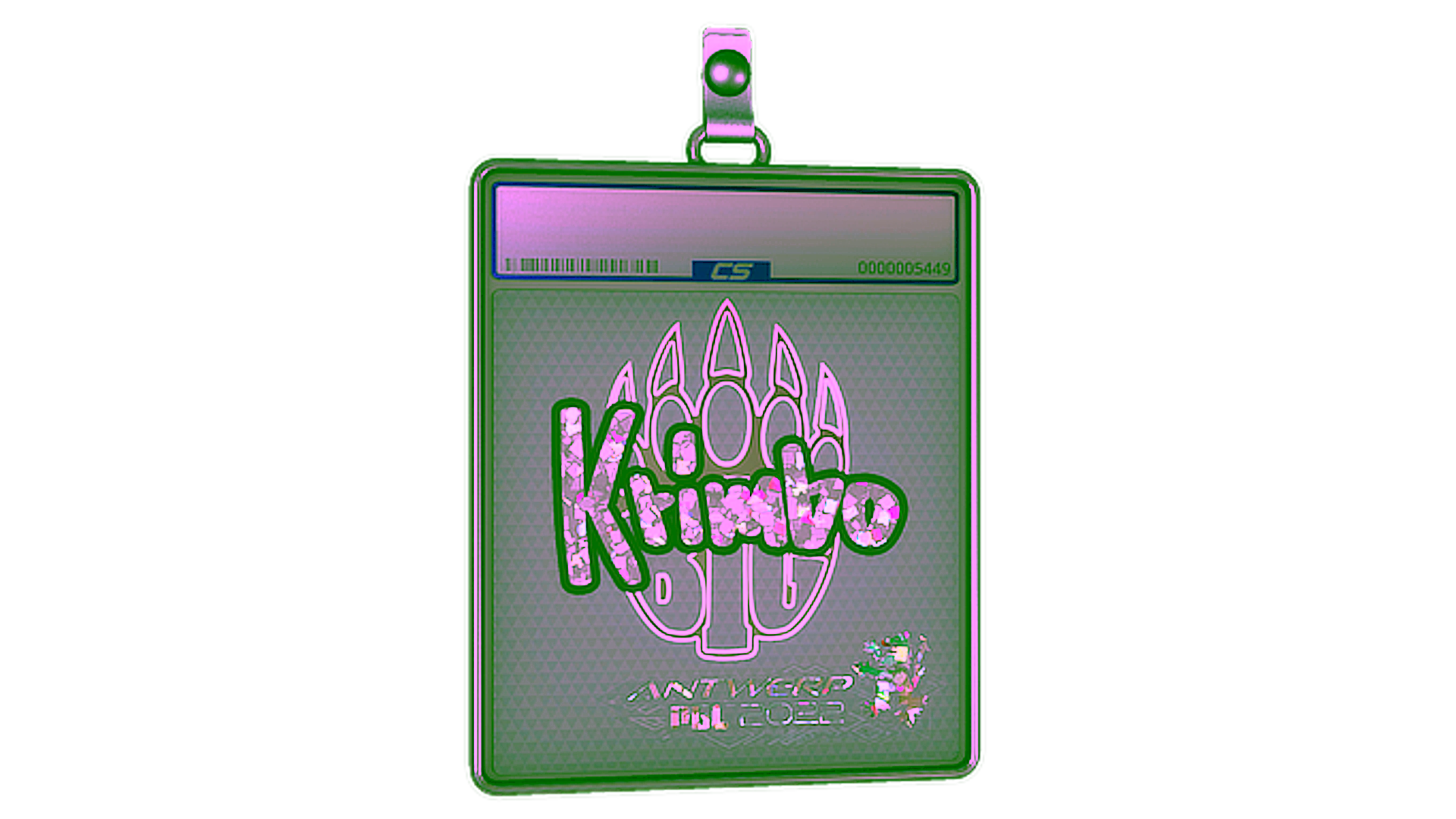 Affichage pour Sticker Slab | Krimbo (Glitter) | Antwerp 2022