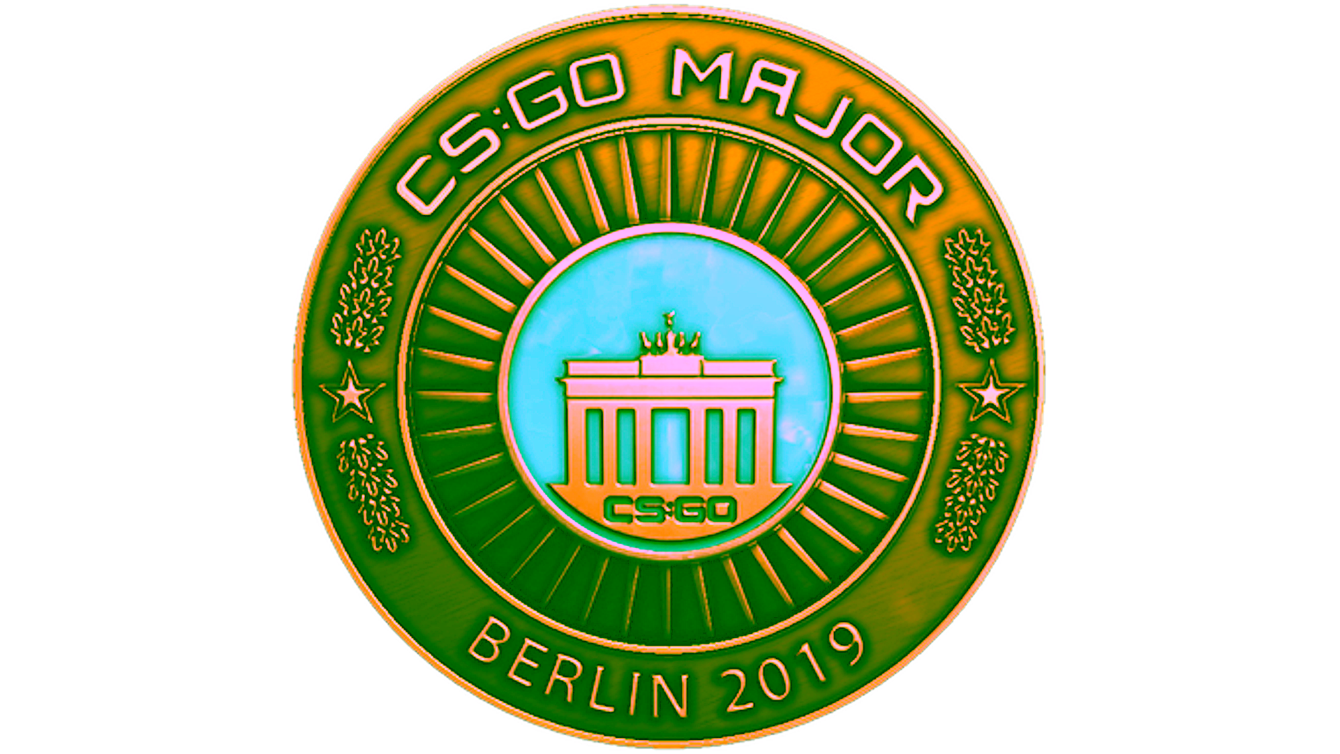 Display for Berlin 2019 Gold Coin