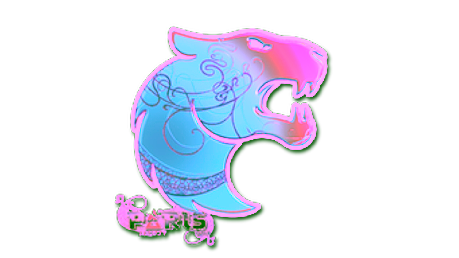 Display for Sticker | FURIA (Holo) | Paris 2023