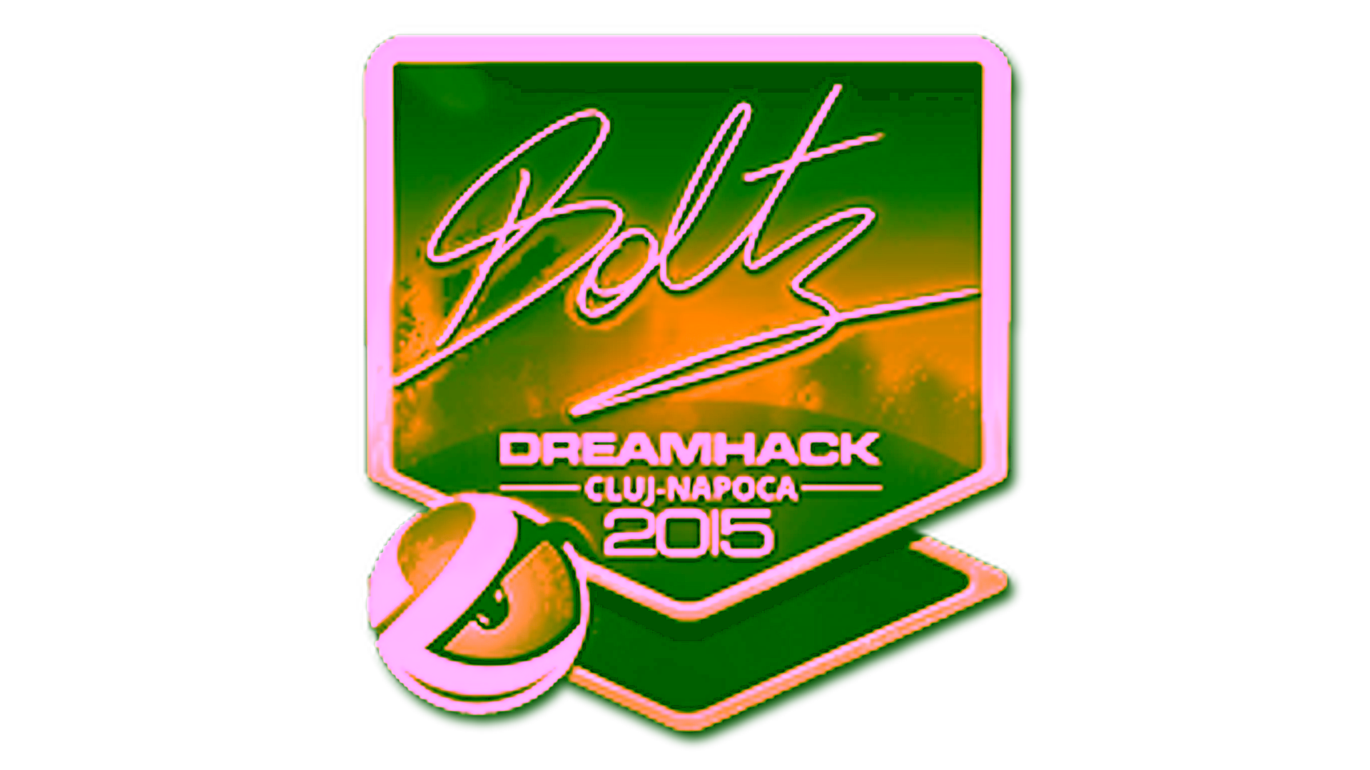 Anzeige für Sticker | boltz (Gold) | Cluj-Napoca 2015
