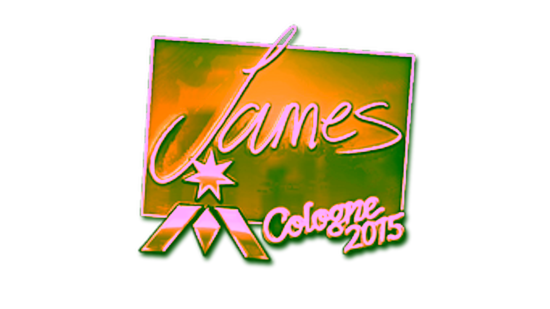 Дисплей для Sticker | James (Gold) | Cologne 2015