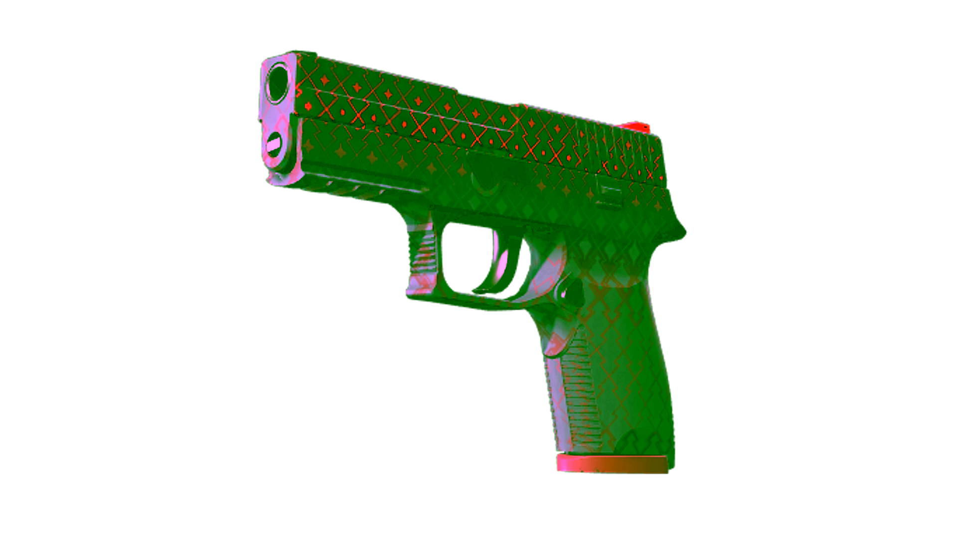 Display for Souvenir P250 | Crimson Kimono (Minimal Wear)