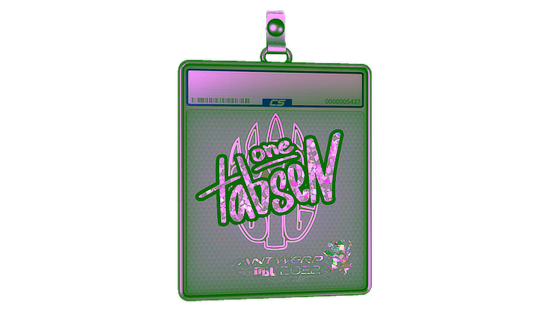 Anzeige für Sticker Slab | tabseN (Glitter) | Antwerp 2022