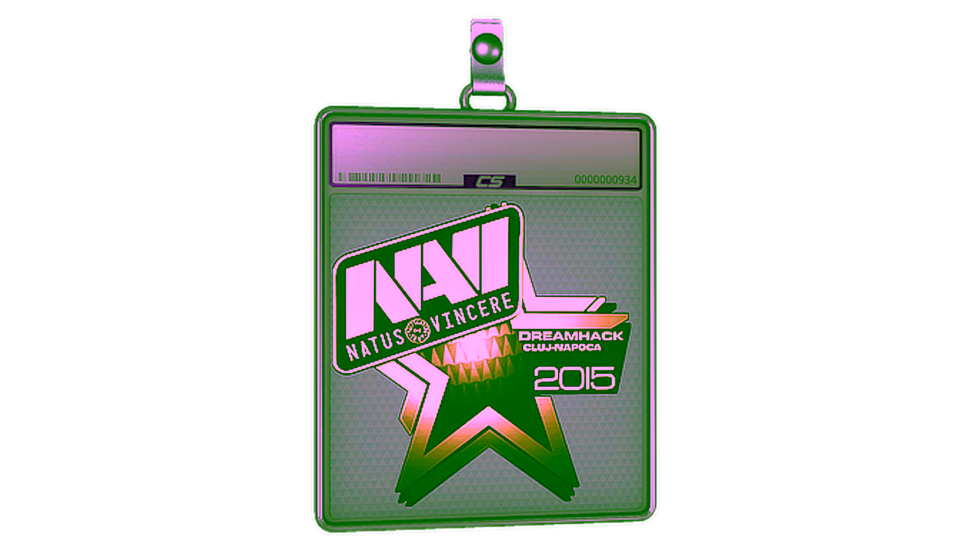 Display for Sticker Slab | Natus Vincere (Gold) | Cluj-Napoca 2015