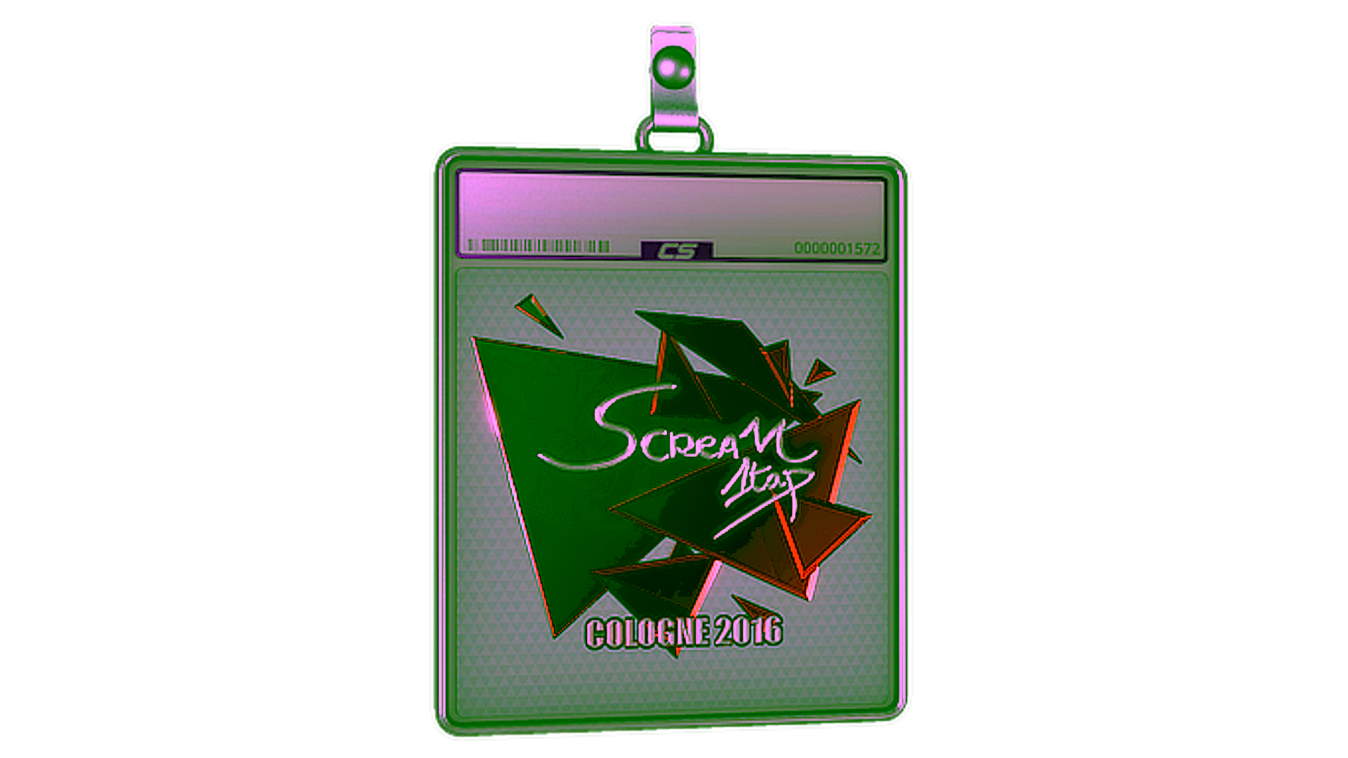 Display for Sticker Slab | ScreaM (Foil) | Cologne 2016