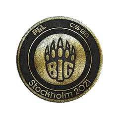 Patch BIG (Gold) Stockholm 2021