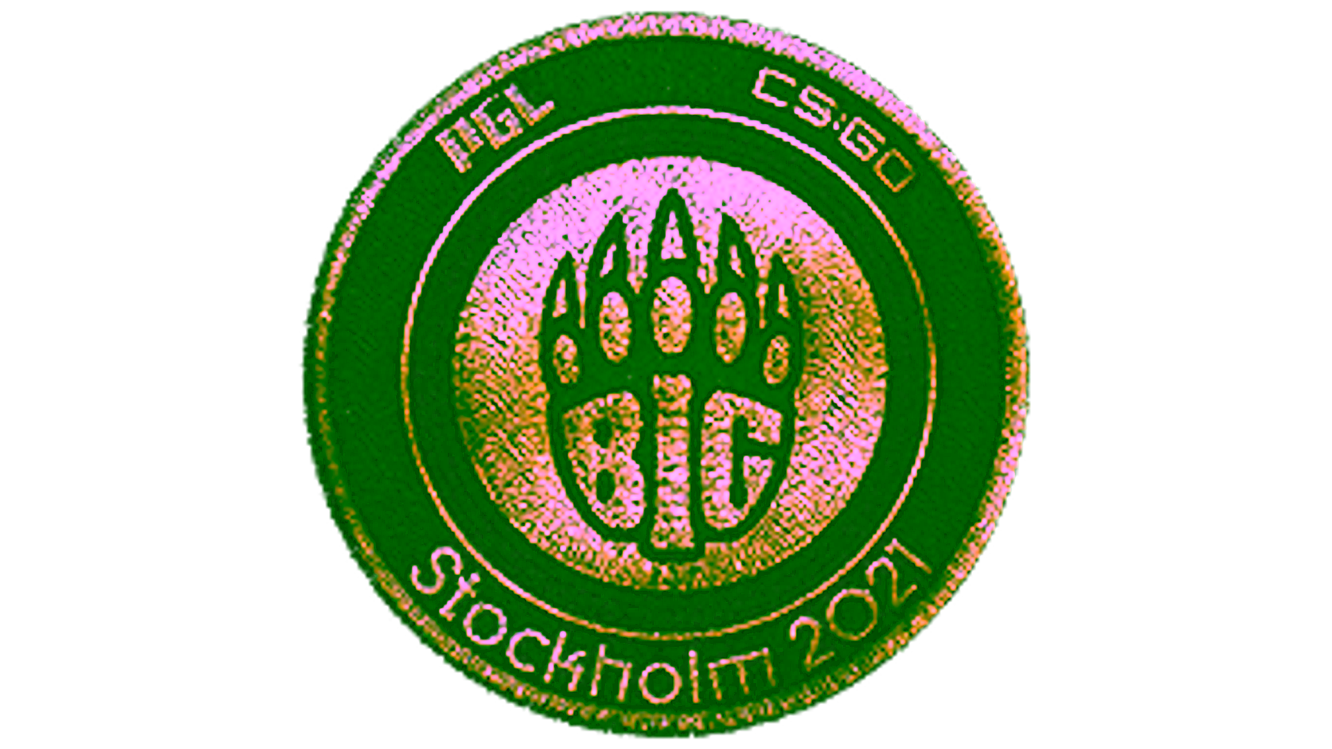 Display for Patch | BIG (Gold) | Stockholm 2021