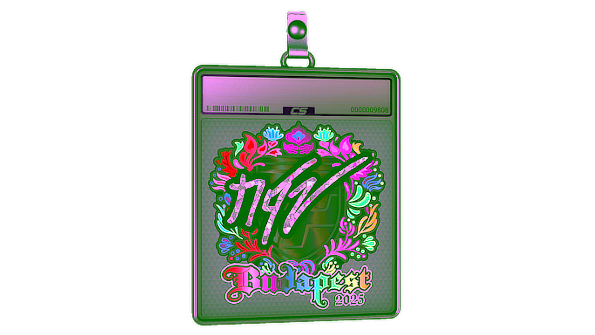 Display for Sticker Slab | NQZ (Holo) | Budapest 2025