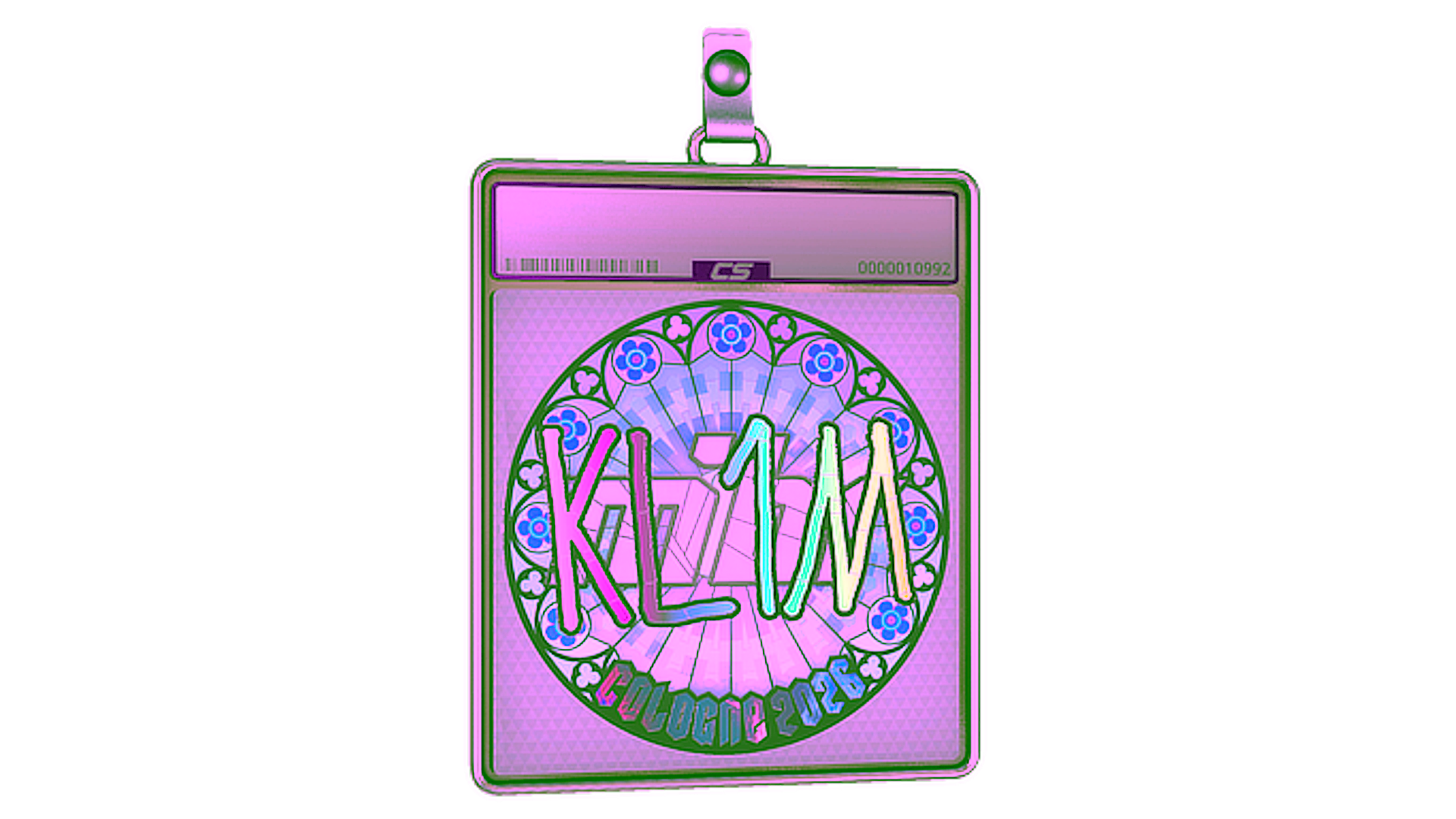 Display for Sticker Slab | kl1m (Holo) | Cologne 2026