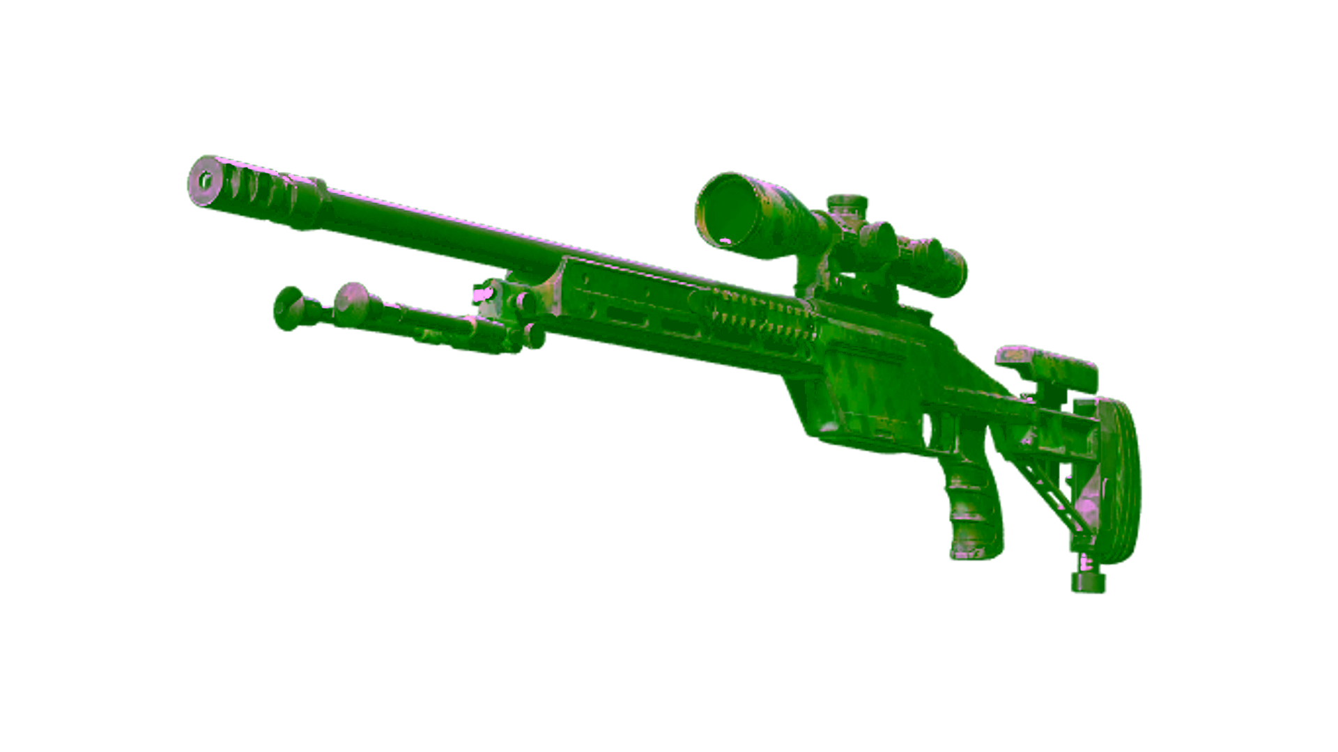 Display for SSG 08 | Jungle Dashed (Well-Worn)