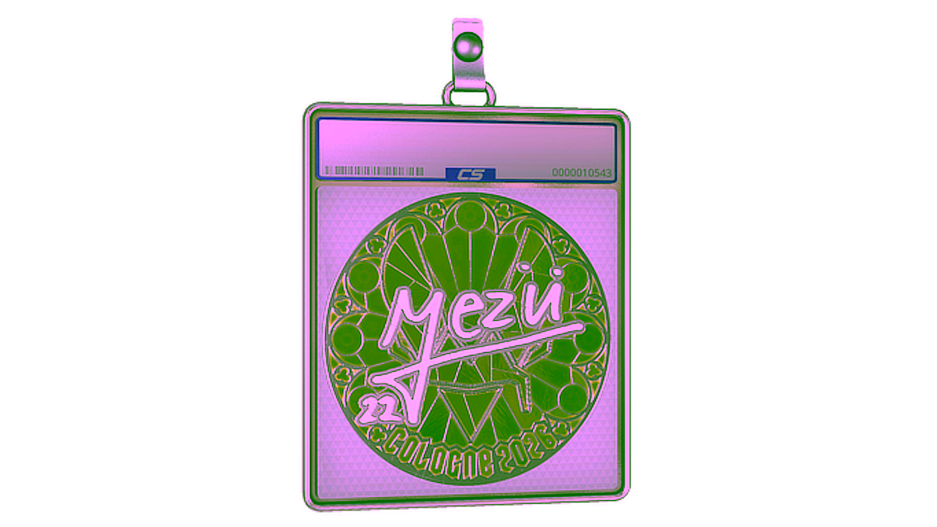 Display for Sticker Slab | mezii (Foil) | Cologne 2026