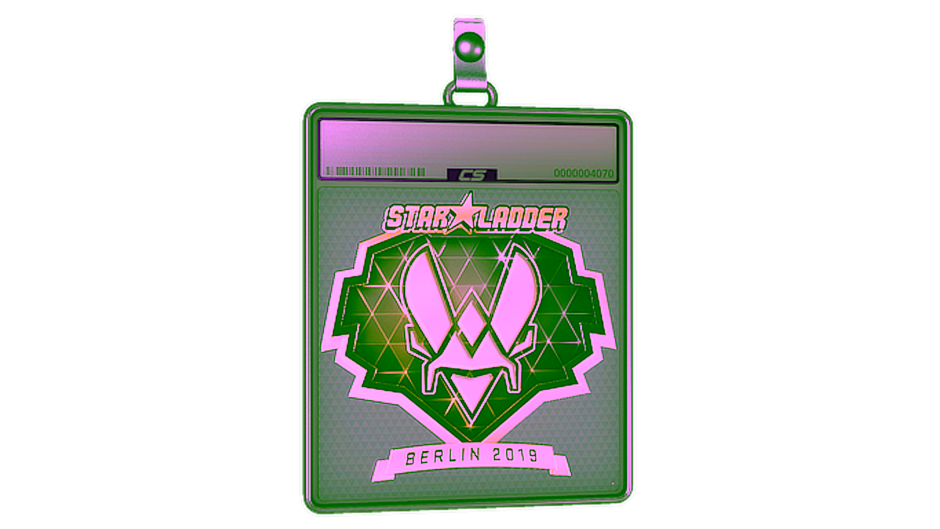 Display for Sticker Slab | Vitality (Gold) | Berlin 2019