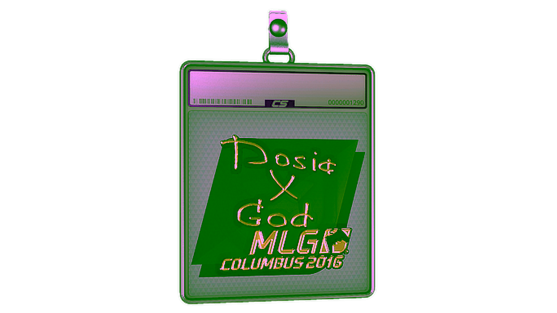 Дисплей для Sticker Slab | Dosia (Gold) | MLG Columbus 2016
