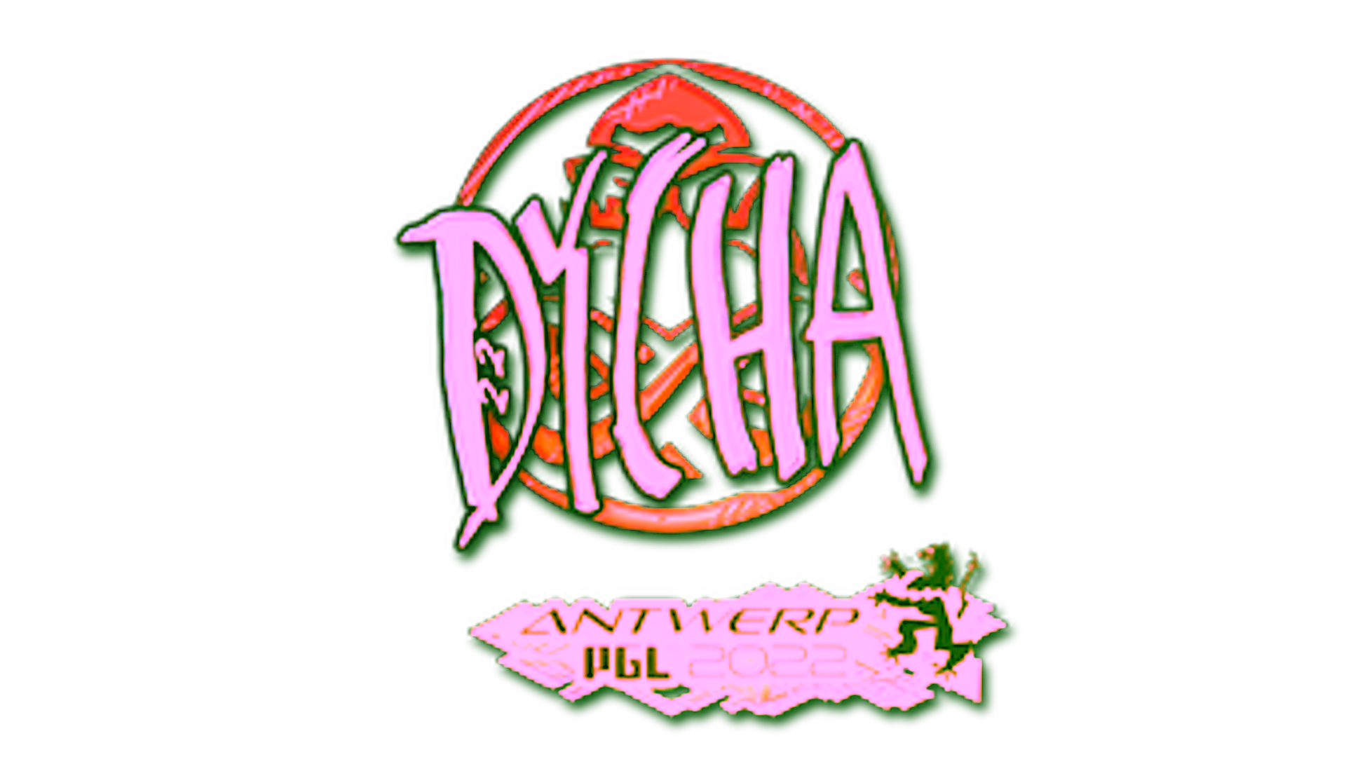 Sticker | dycha (Holo) | Antwerp 2022 için görüntü