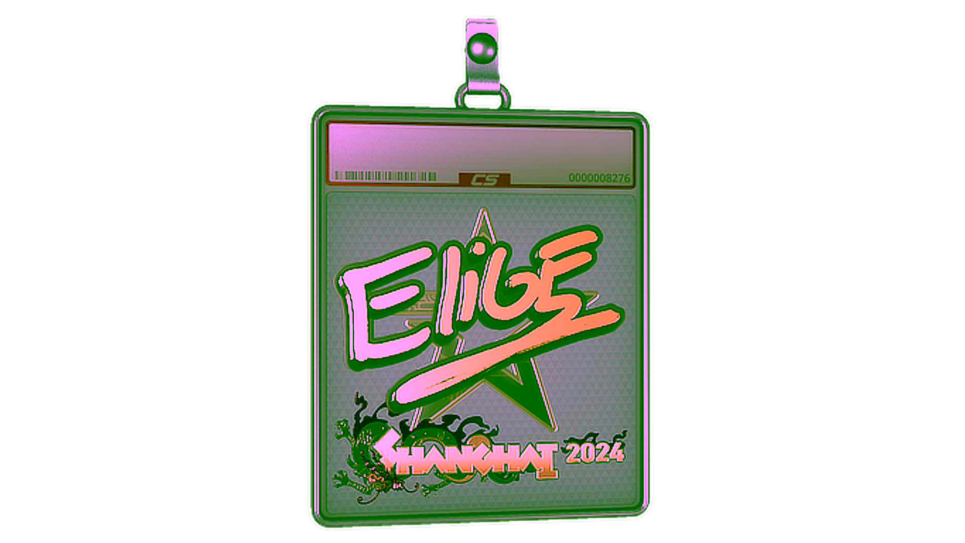 Display for Sticker Slab | EliGE (Gold) | Shanghai 2024