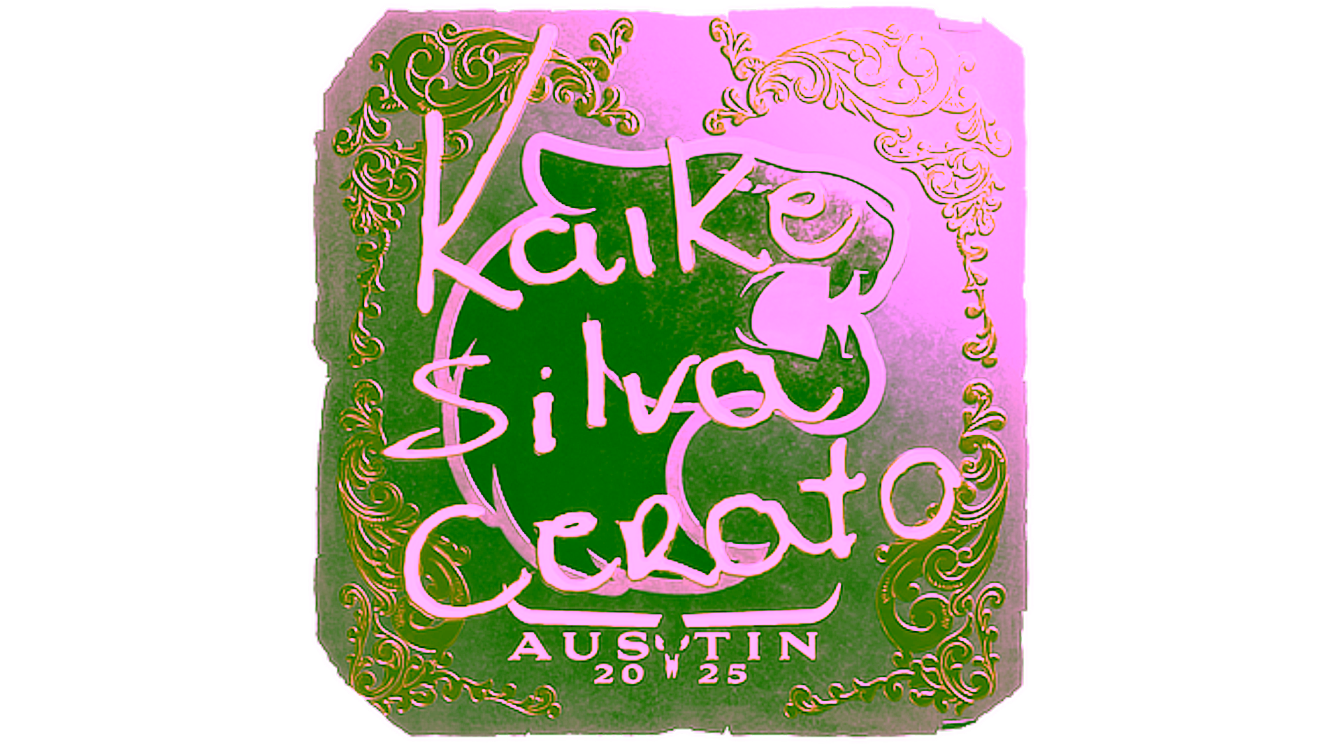 عرض لـ Sticker | KSCERATO (Gold) | Austin 2025