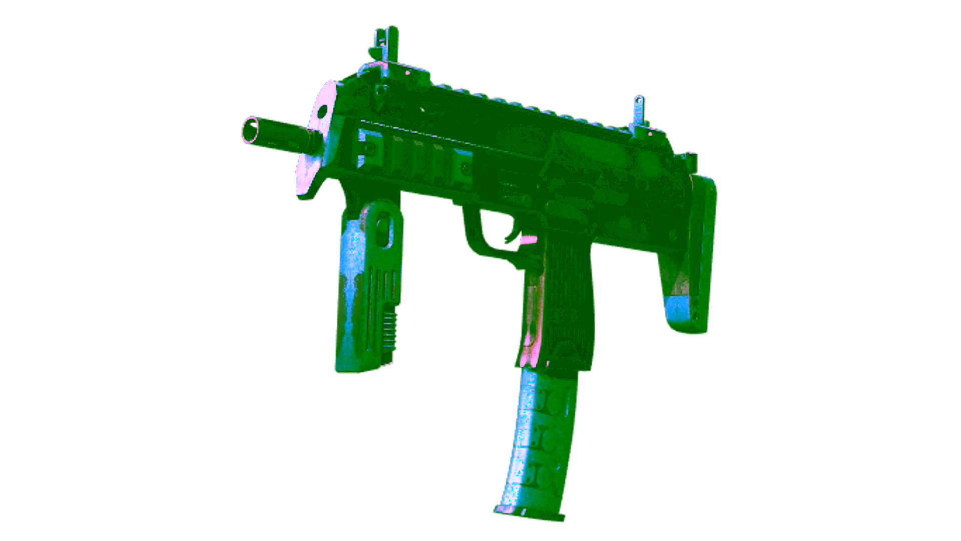 Rodyti StatTrak™ MP7 | Cirrus (Battle-Scarred)