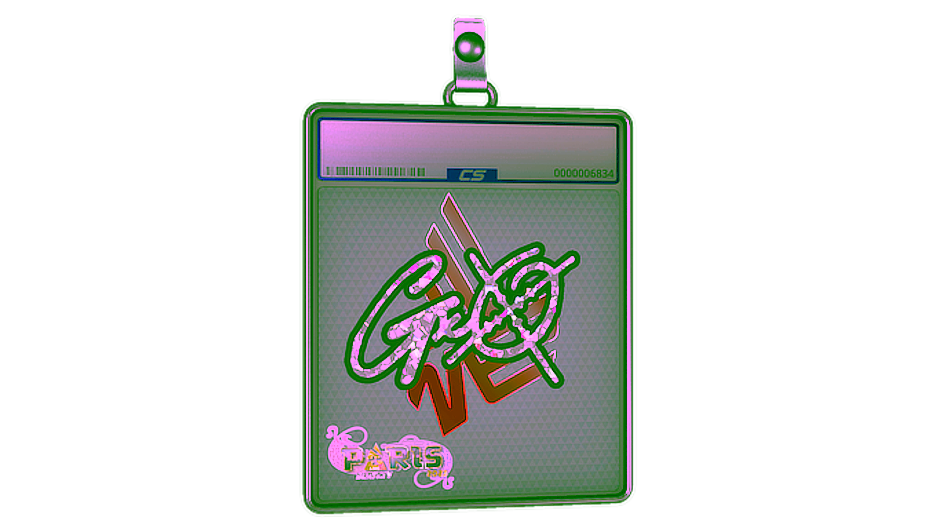Display for Sticker Slab | gxx- (Glitter) | Paris 2023