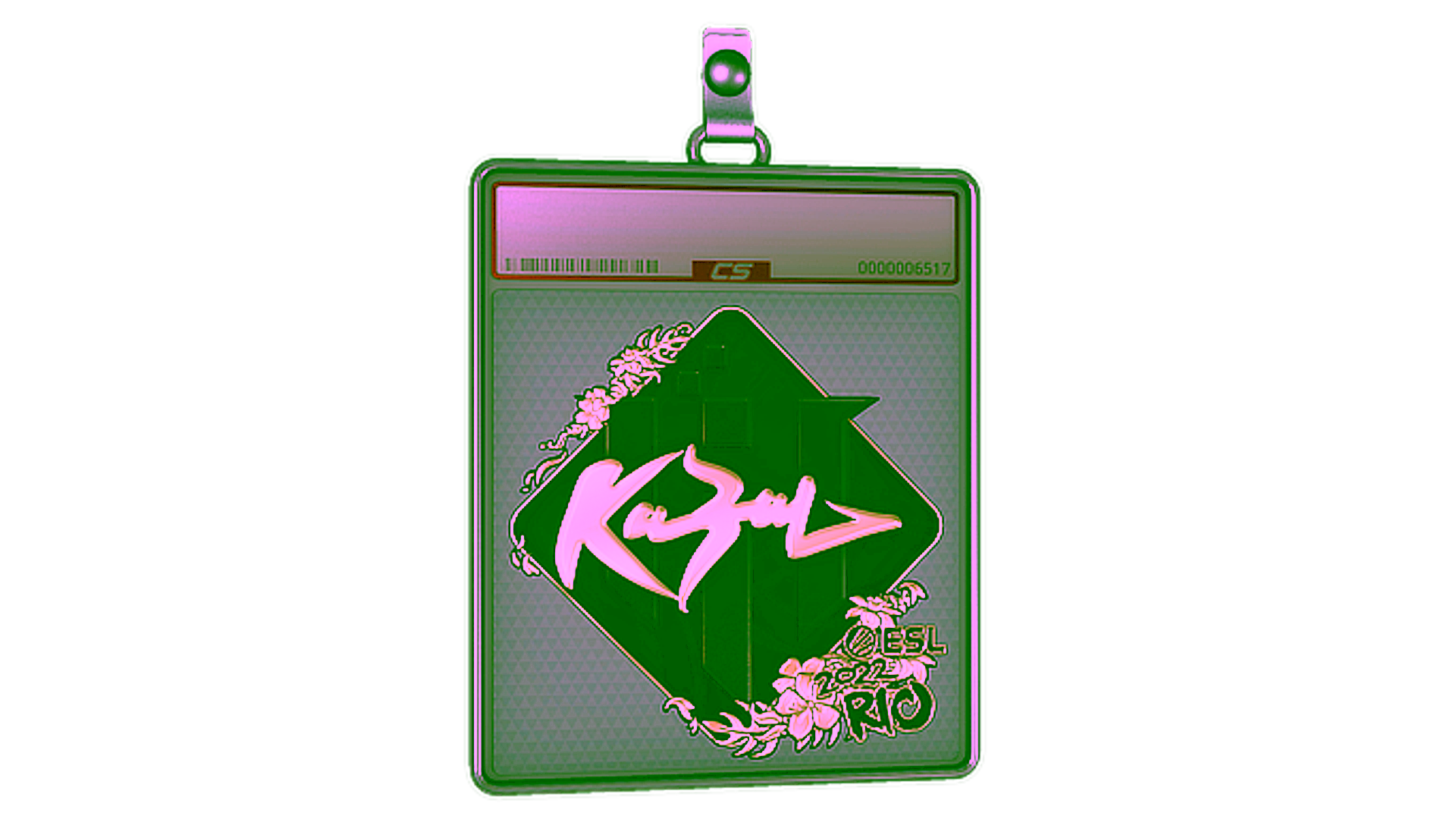 Display for Sticker Slab | kabal (Gold) | Rio 2022