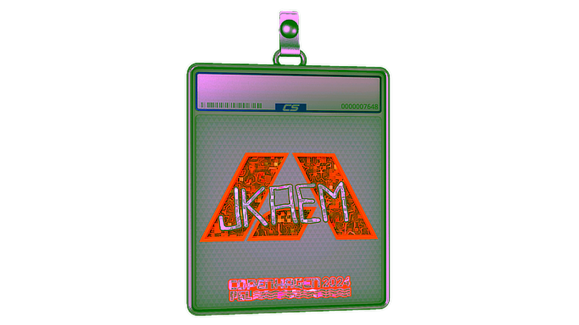 Display for Sticker Slab | jkaem (Glitter) | Copenhagen 2024