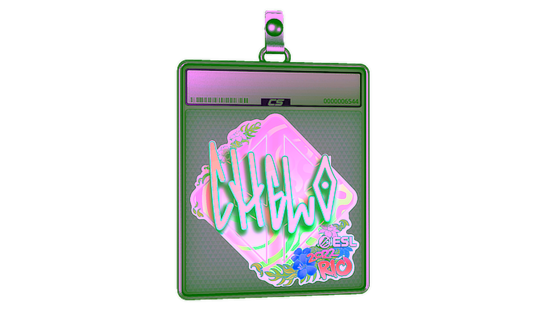 Visar för Sticker Slab | chelo (Holo) | Rio 2022