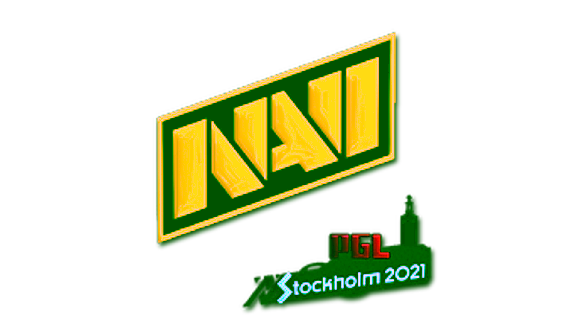Display for Sticker | Natus Vincere (Foil) | Stockholm 2021