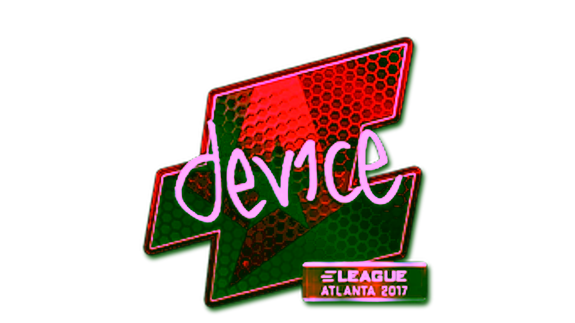 Anzeige für Sticker | device (Foil) | Atlanta 2017