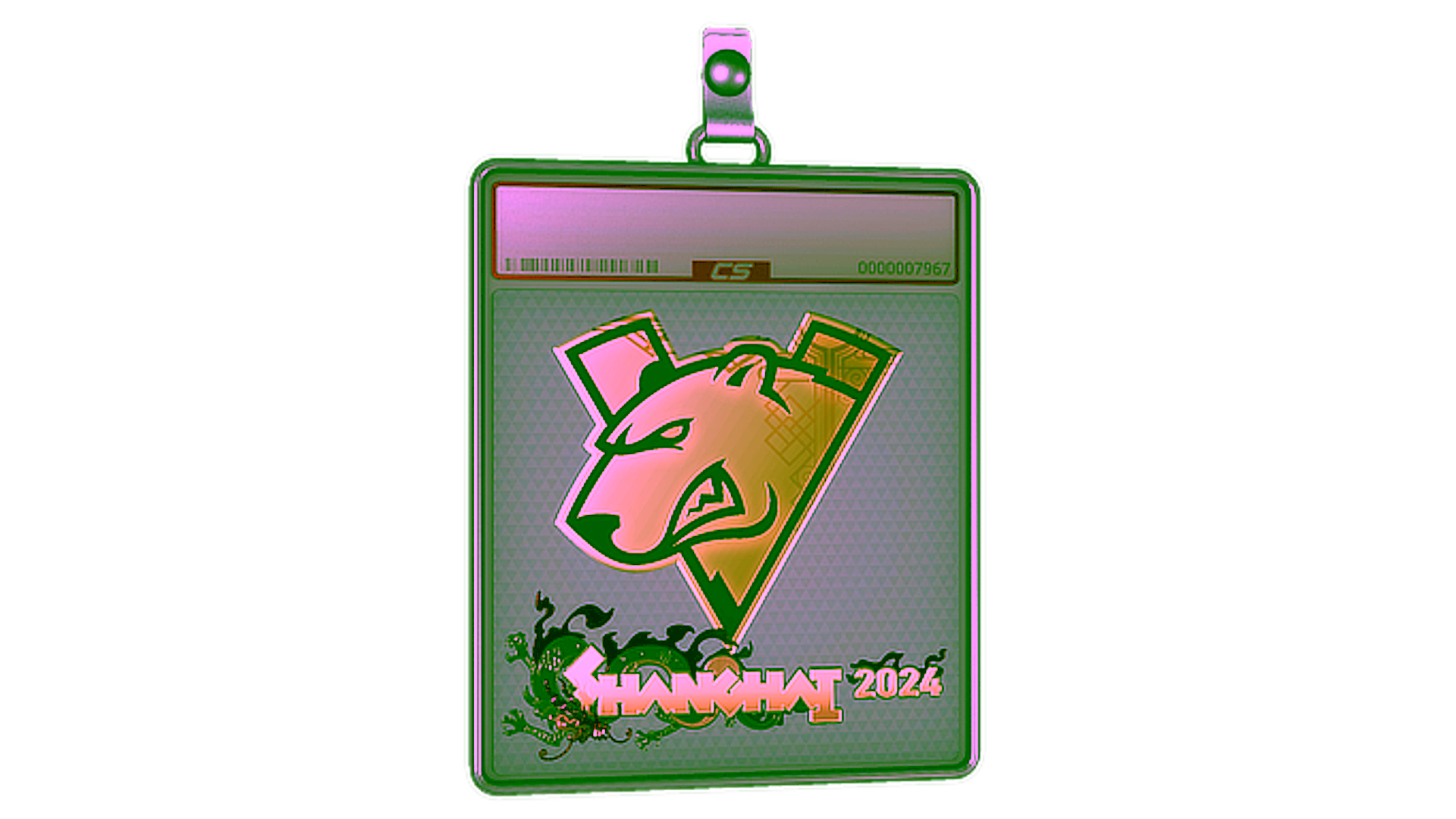 Visar för Sticker Slab | Virtus.pro (Gold) | Shanghai 2024