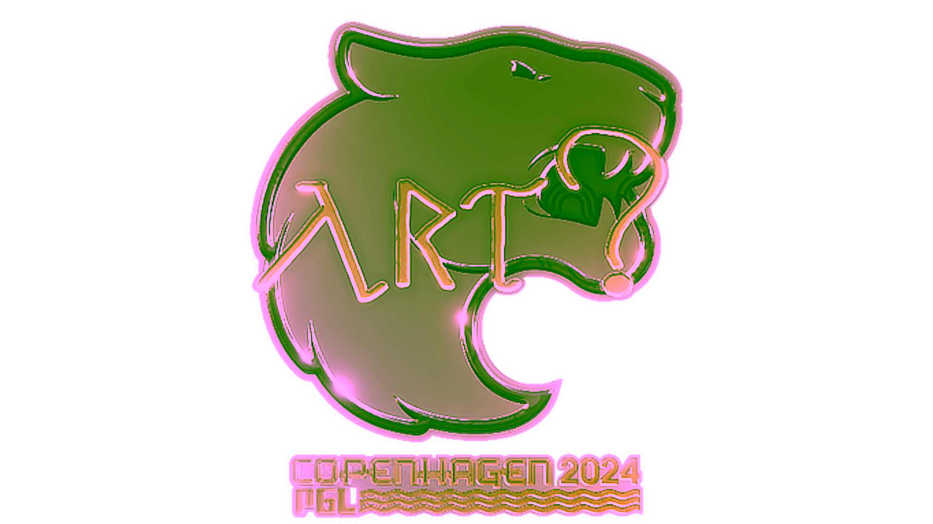 Дисплей для Sticker | arT (Gold) | Copenhagen 2024