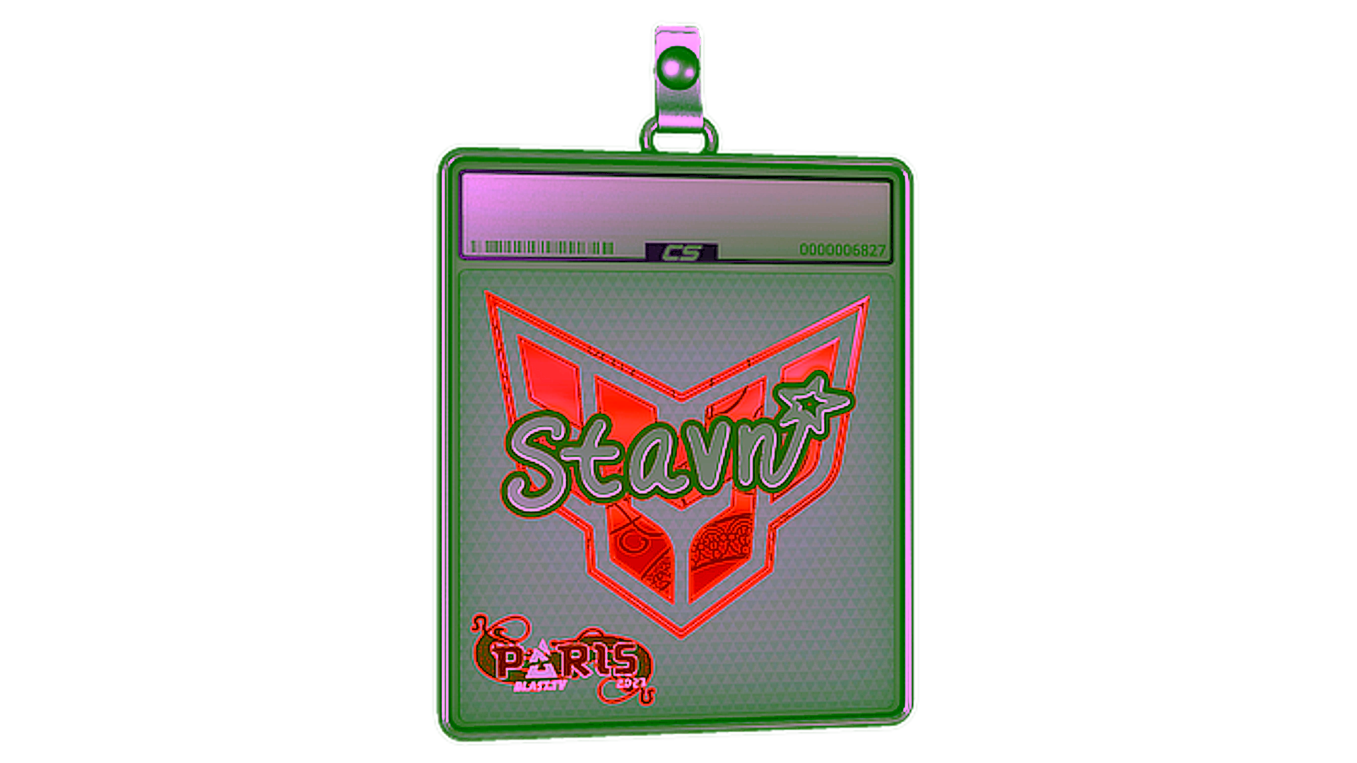 Sticker Slab | stavn (Holo) | Paris 2023 için görüntü