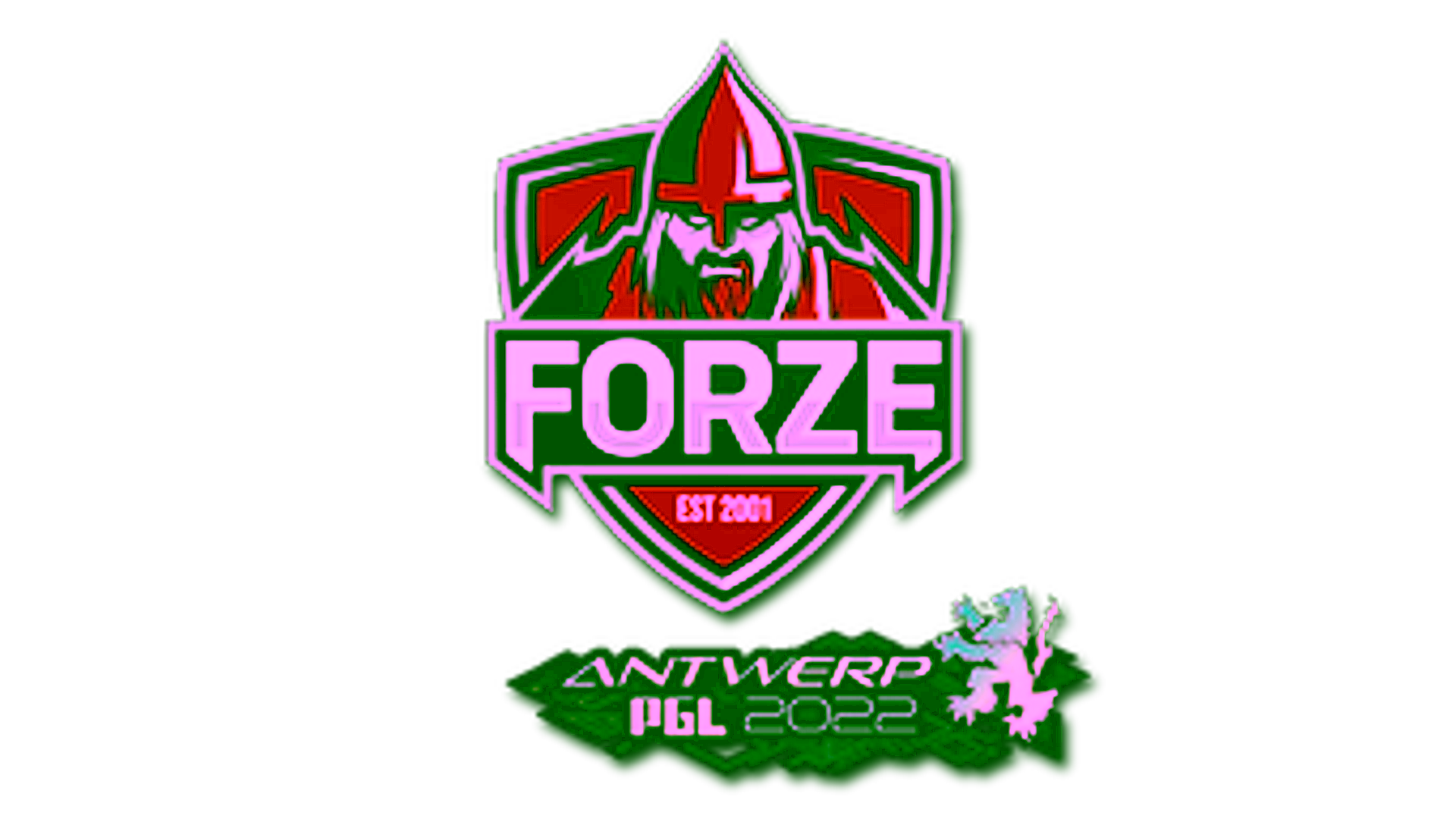 Display for Sticker | forZe eSports | Antwerp 2022