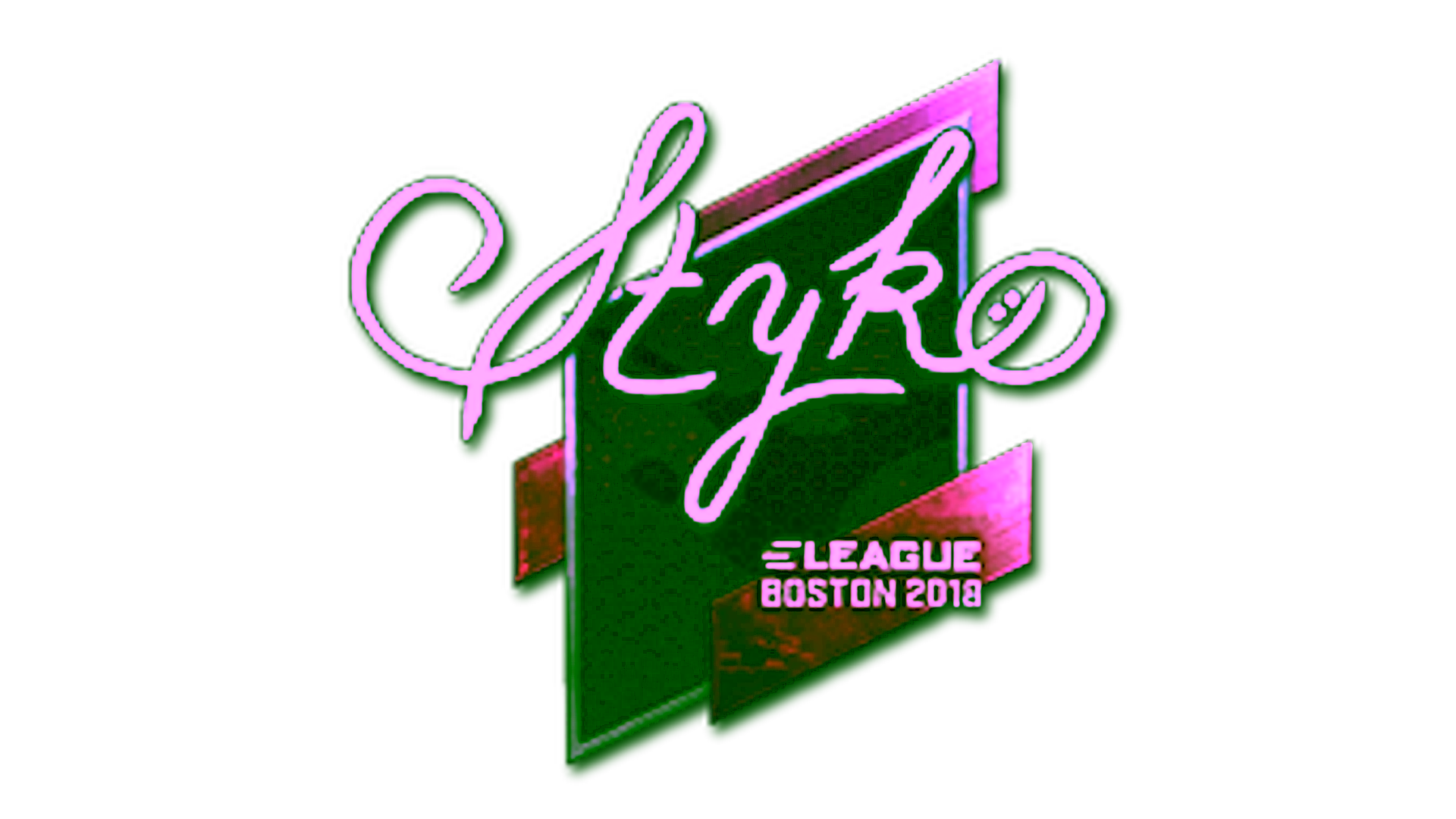 Exibição para Sticker | STYKO (Foil) | Boston 2018