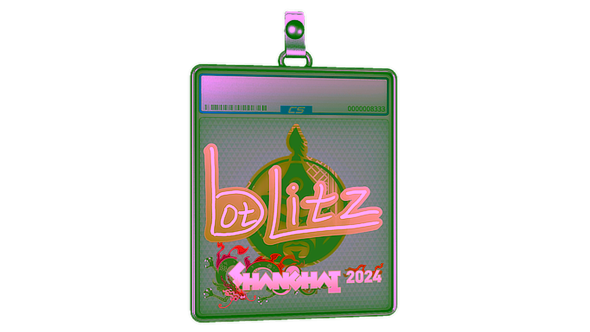 عرض لـ Sticker Slab | bLitz | Shanghai 2024