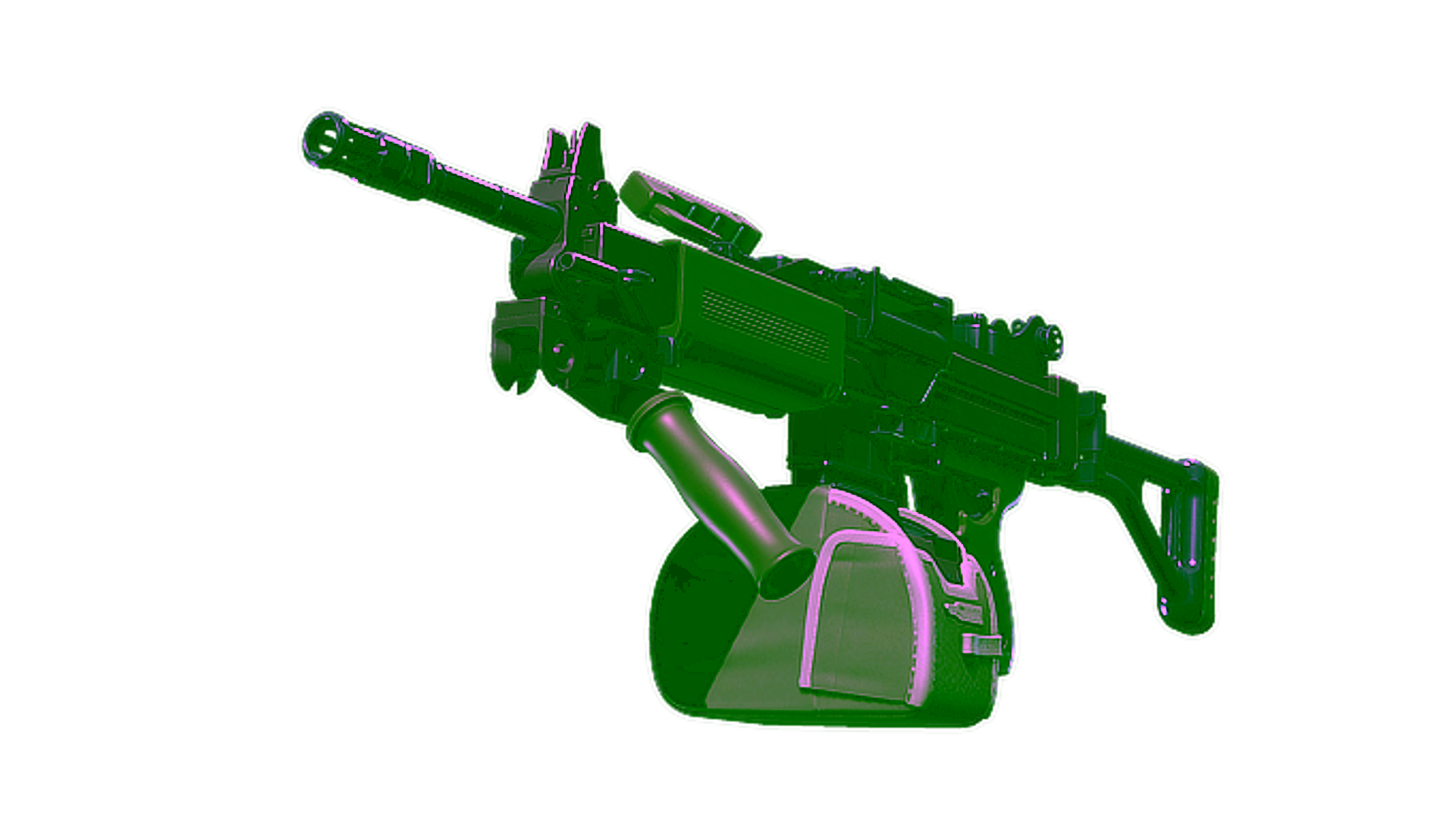 Display for Negev | Sour Grapes (Minimal Wear)