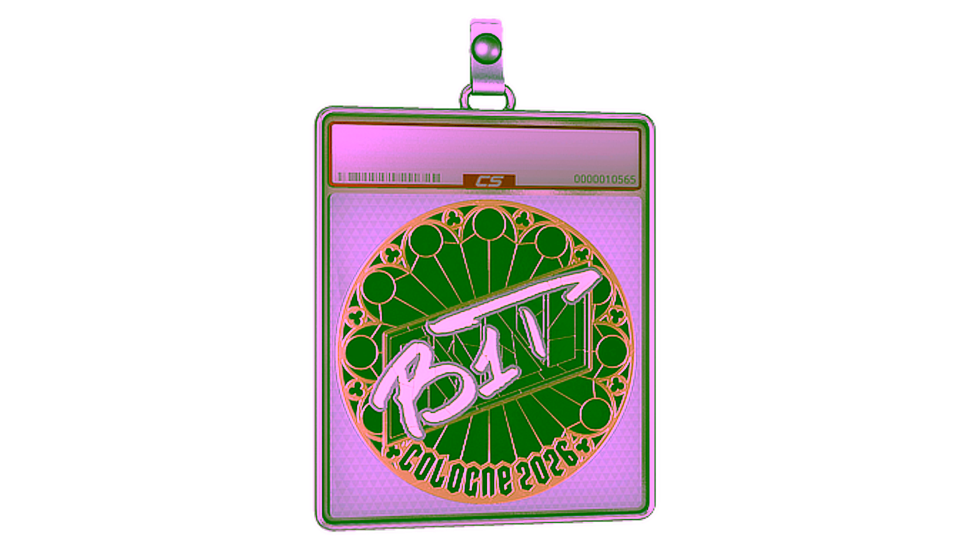 Display for Sticker Slab | b1t (Gold) | Cologne 2026