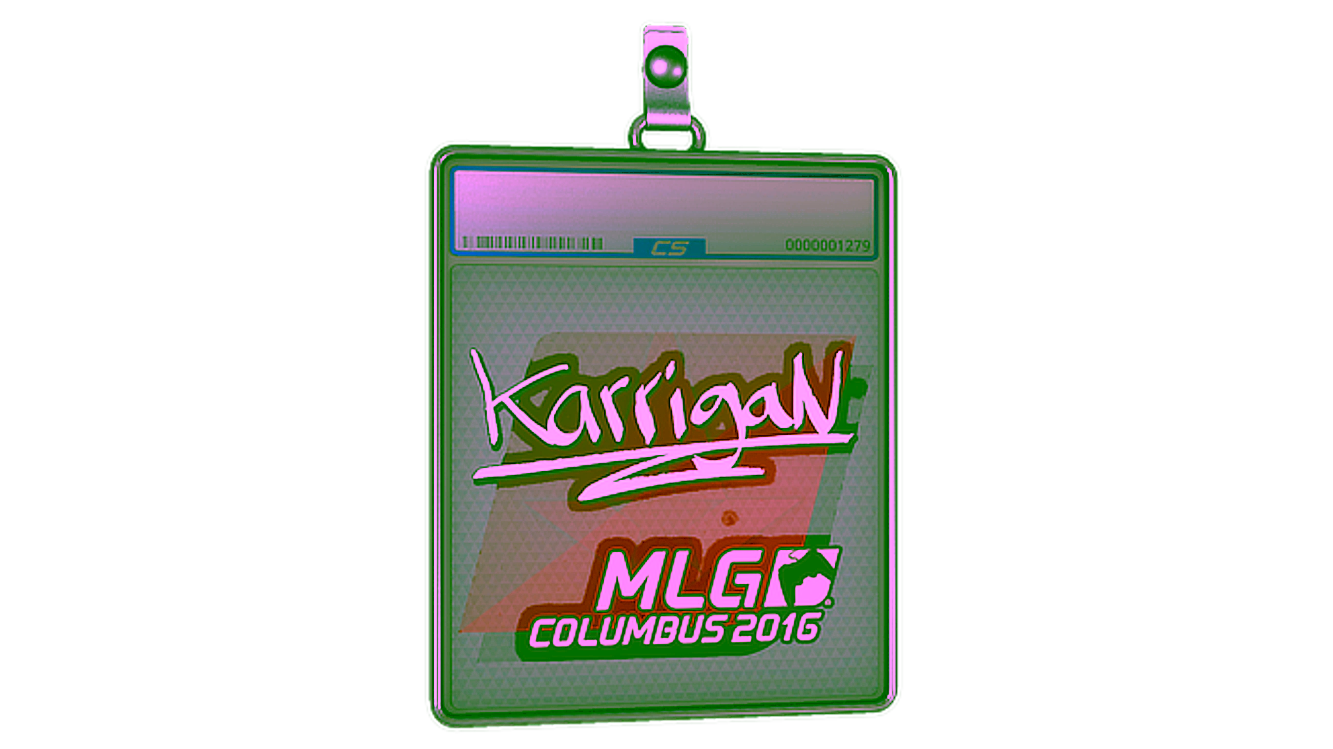 Anzeige für Sticker Slab | karrigan | MLG Columbus 2016