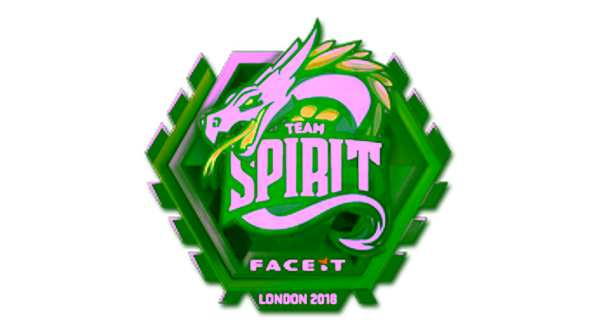 Display for Sticker | Team Spirit (Holo) | London 2018